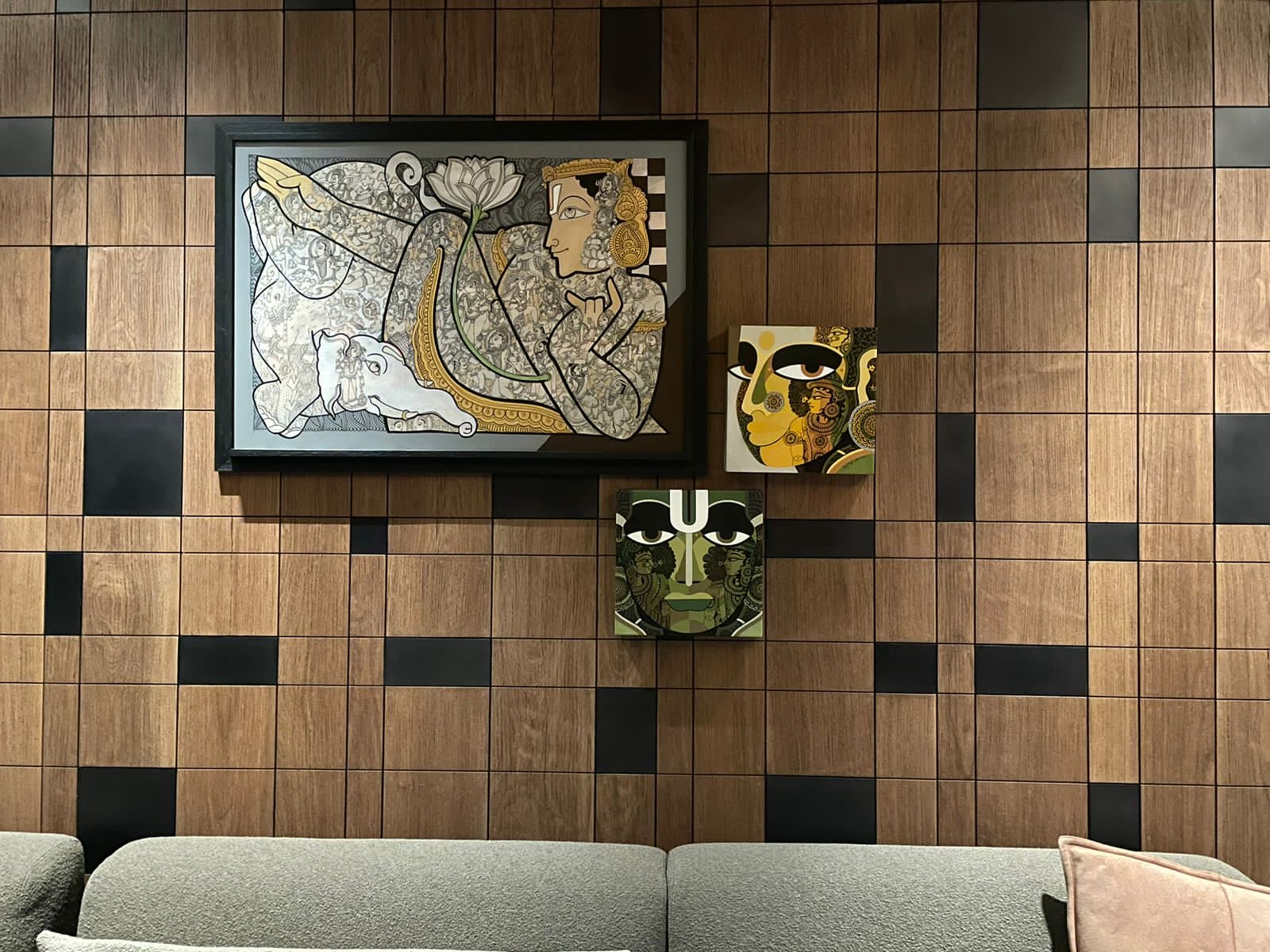 A composed wall arrangement for a residential project — The Artemist Edit